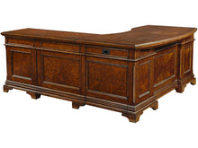 Load image into Gallery viewer, #7883 Brown Cherry Desk w/Return $2,249.95