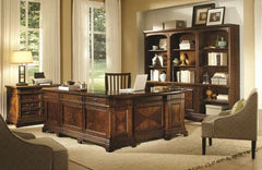 #7883 Brown Cherry Desk w/Return $2,599.95