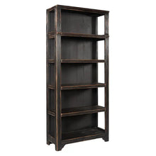 Load image into Gallery viewer, #7884 Weathered Gray Open Bookcase $699.95