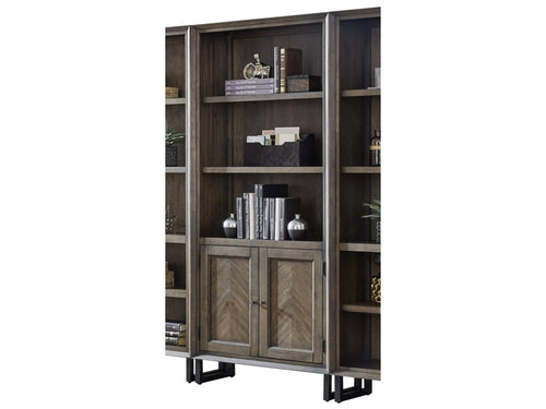 7520 Contemporary Iron Door Bookcase $949.95