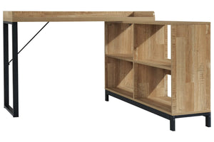 #7640 47" Black Grained Desk w/Return $188.00
