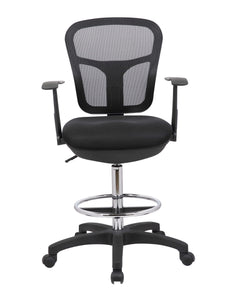 4086 Black Mesh Back Drafting Chair $199.95