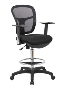 4086 Black Mesh Back Drafting Chair $199.95