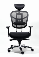 Load image into Gallery viewer, 4104 Black Mesh Back Desk Chair w/ Headrest &amp; Seat Slider $449.95