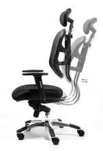 Load image into Gallery viewer, 4104 Black Mesh Back Desk Chair w/ Headrest &amp; Seat Slider $339.95