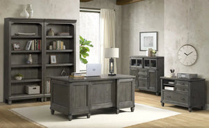 7926 Pewter 76"Bunching Bookcase $699.95
