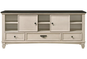 67" Two Tone TV Console