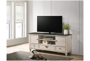 67" Two Tone TV Console