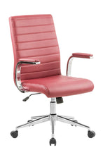 Load image into Gallery viewer, 6862 Gray Vinyl Desk Chair $188.00