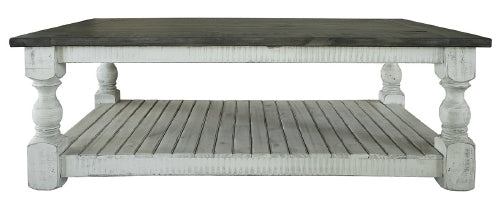 White Rustic Coffee Table