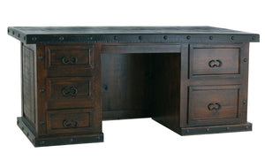 6930 Rustic Nail Head Desk $1,399.95