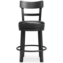 Load image into Gallery viewer, Black Rustic 24&quot; Barstool