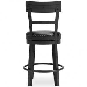 Black Rustic 24" Barstool