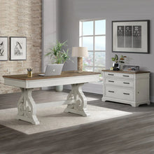 Load image into Gallery viewer, #7937 French Oak 66&quot; Credenza (Hutch sold separately) $1,199.95