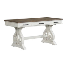Load image into Gallery viewer, #7938 (D) French Oak 60&quot; Writing Desk $749.95
